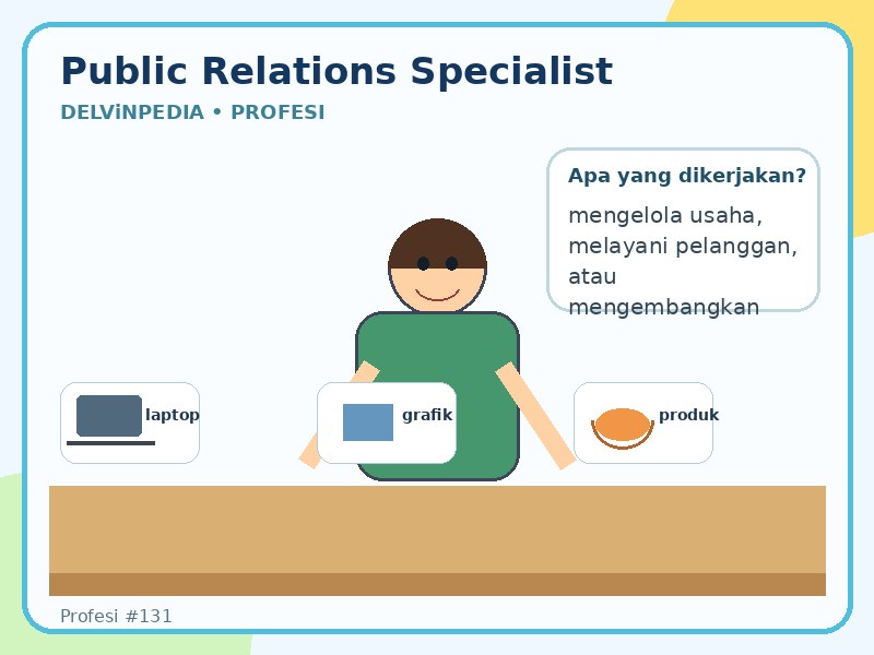 Public relations specialist